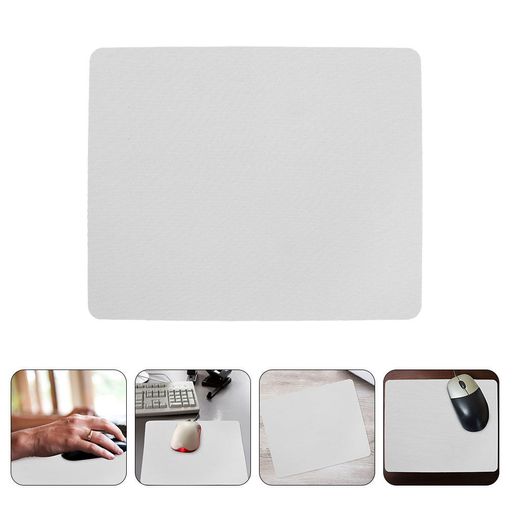 Mouse Pad Blank Sublimation - 20枚入り昇華型ブランクマウスパッド、大型デスクマット、ゲーム、オフィス、クラフト、熱転写マウスパッド、コンピューター用昇華型ブランクパッド