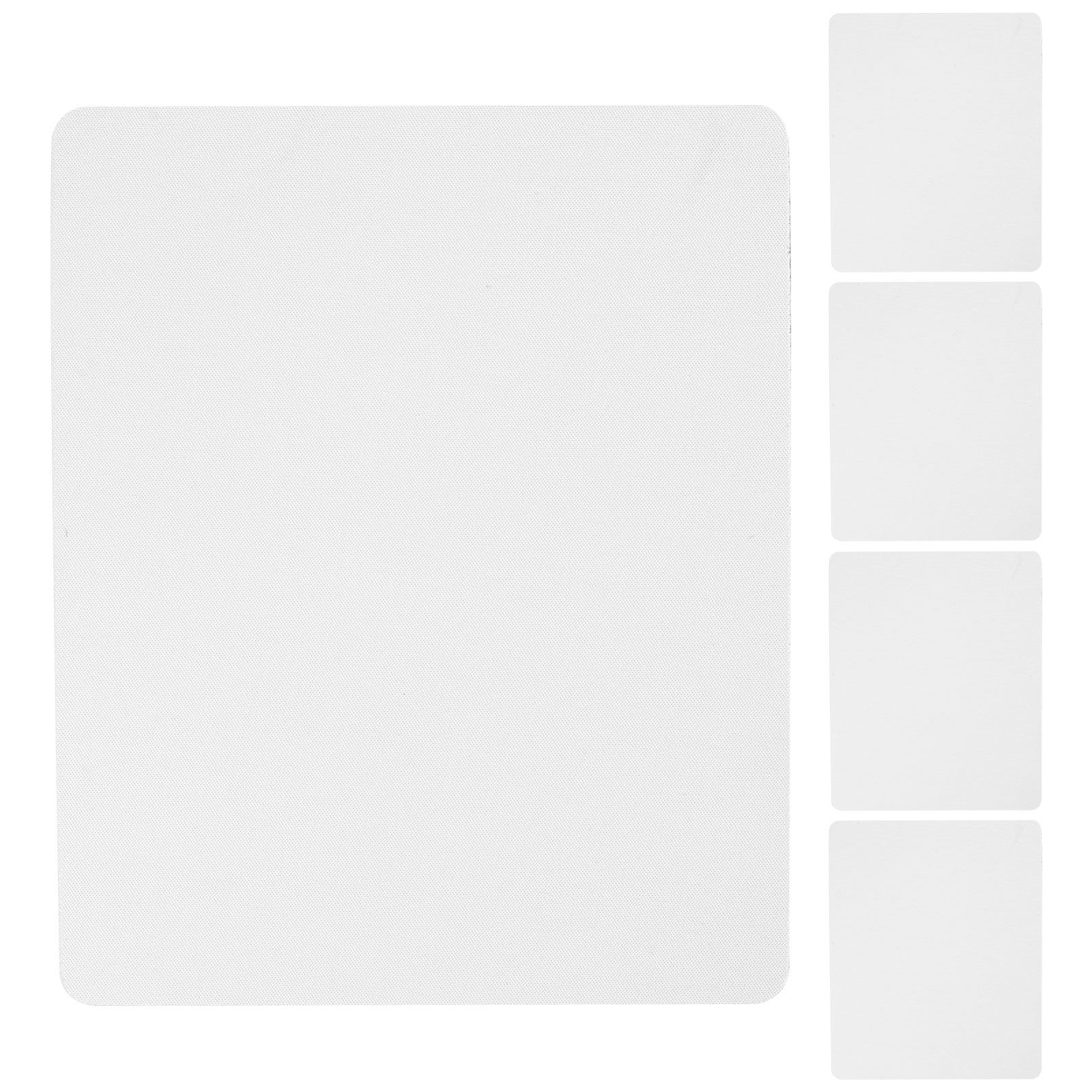 Mouse Pad Blank Sublimation - 5枚組 無地昇華型マウスパッド プレミアムラバーベース 快適で滑らかな表面 ゲーミングコンピューターデスク用 昇華印刷対応