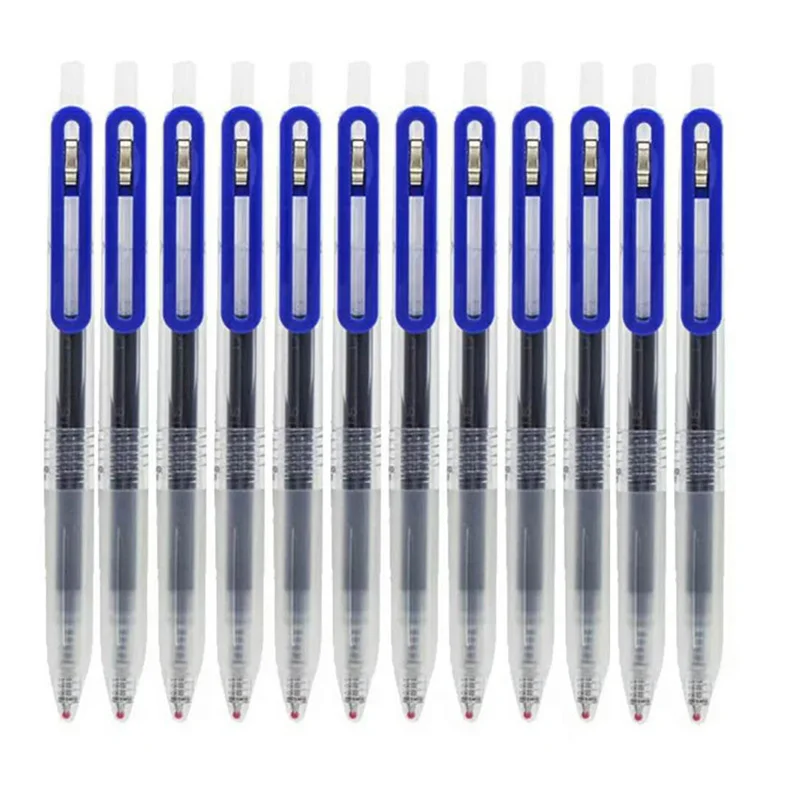 Muji Stationery Gel Pen - 1/3 ピース/セット 0.5 ミリメートルゲルペン学生試験オフィス署名筆記ペン日本インクボールペン MUJIs ペン日本の文房具