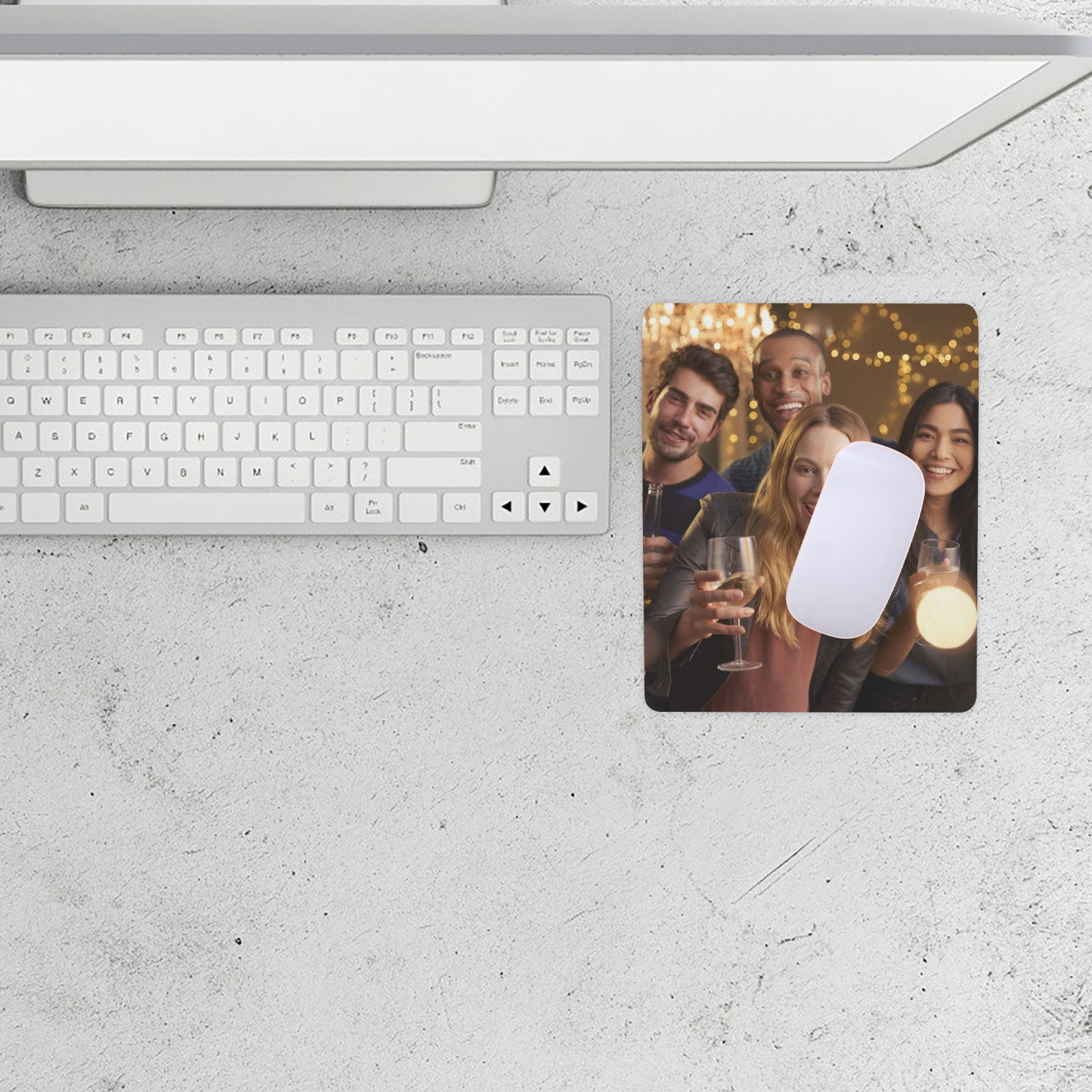 Mouse Pad Blank Sublimation - 5枚セット 熱転写昇華型マウスパッド 無地ゴム製滑り止め大型マウスパッド コンピューター、ノートパソコン、ゲーミングデスク用