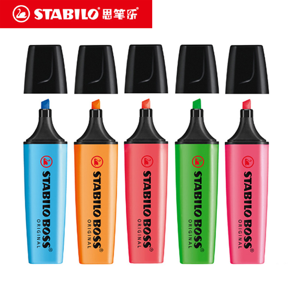 Stabilo Marker Swing Cool - 1 個ドイツ Stabilo 蛍光ペン 70 ボスカラー子供の粗いマーカーペン大容量オフィスかわいい学校文具