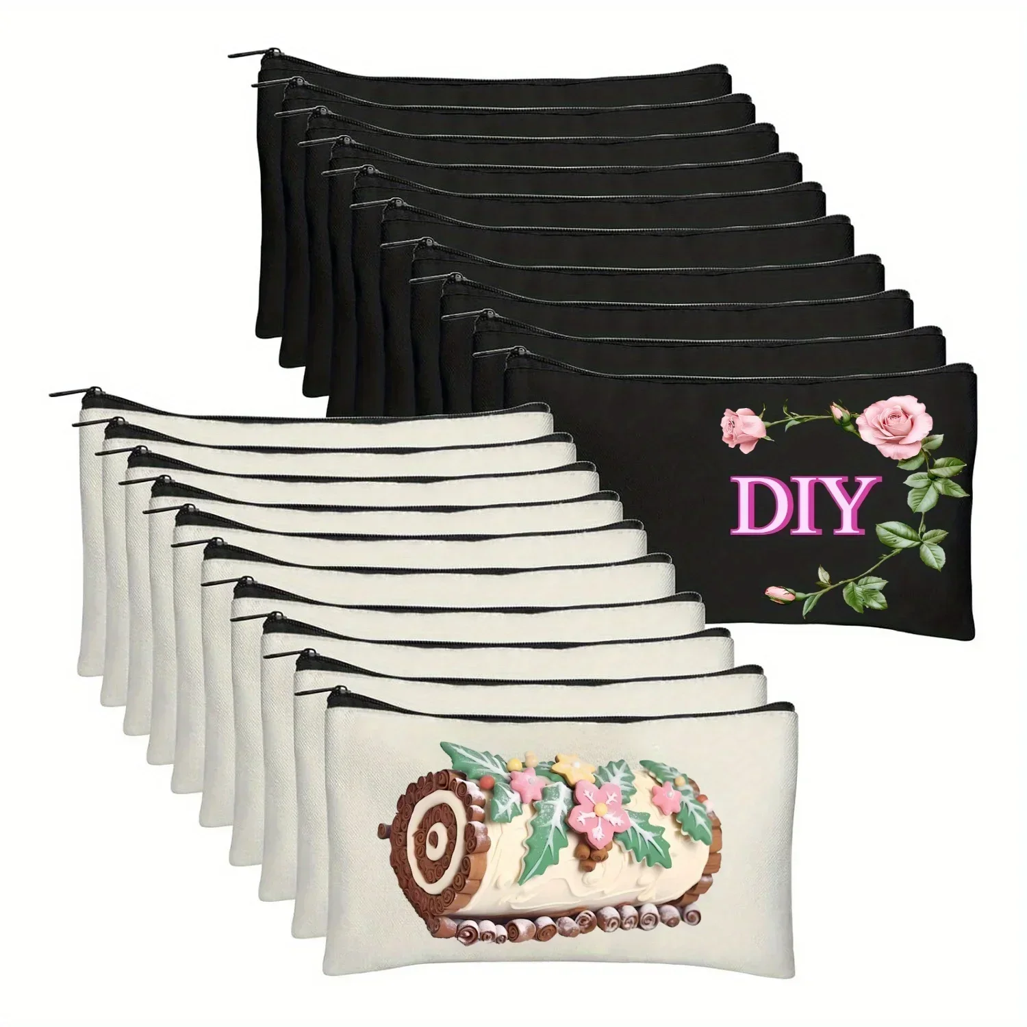 昇華ブランクメイクアップバッグ20個 – DIYクラフトやカ - Tote Bag Sublimation のレビューと価格