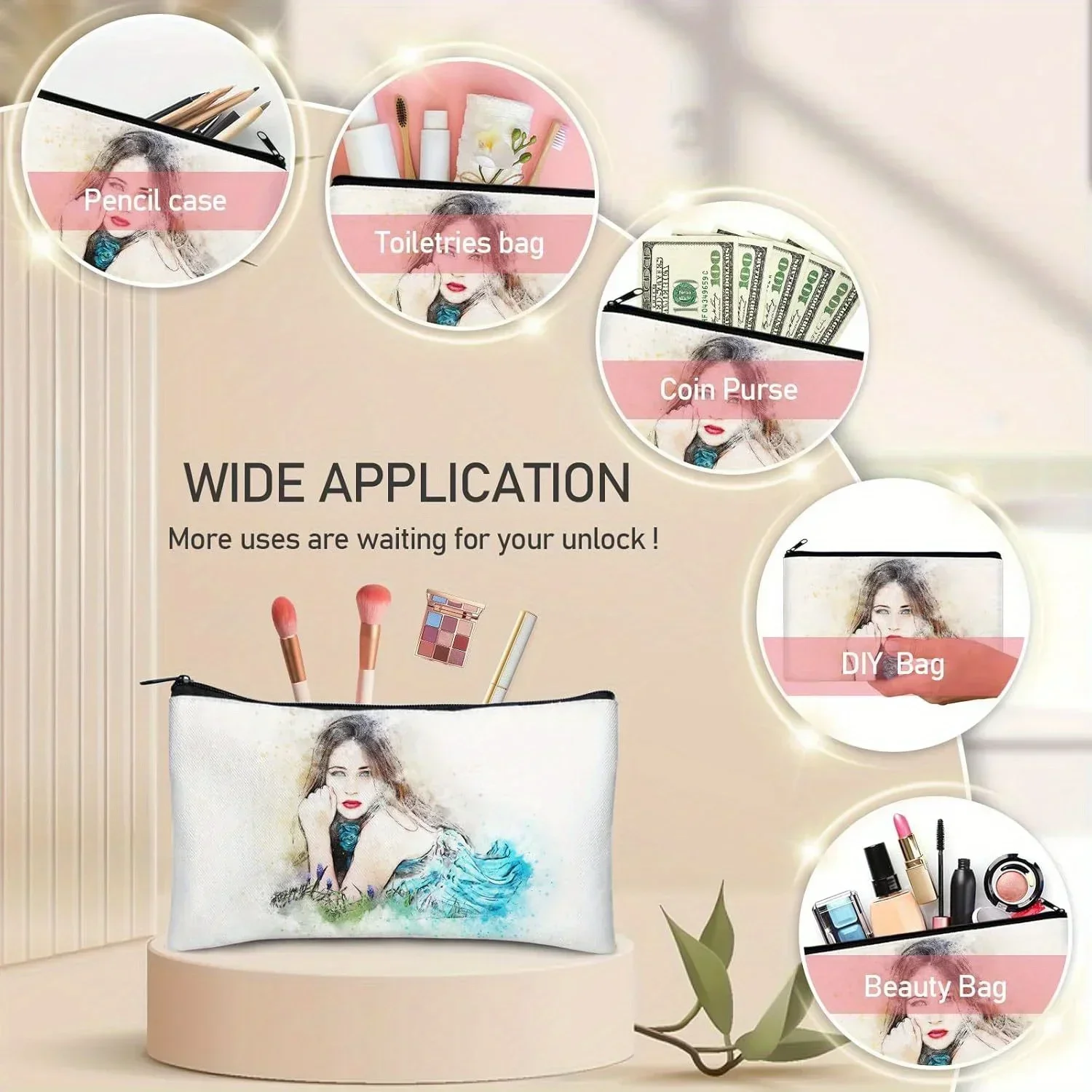 昇華ブランクメイクアップバッグ20個 – DIYクラフトやカ - Tote Bag Sublimation のレビューと価格