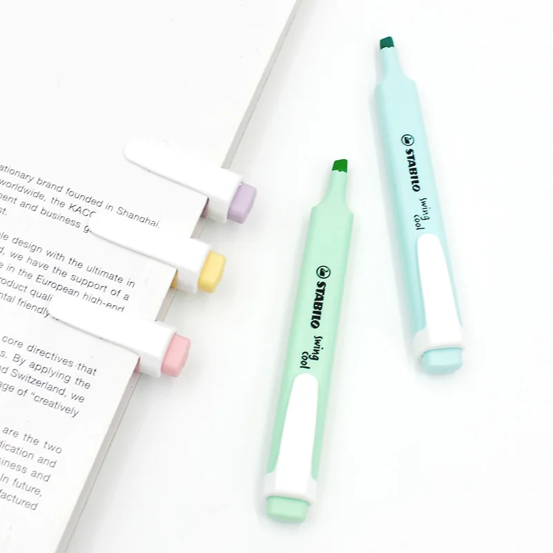 ドイツ Stabilo 蛍光ペン 275 マカロンカラーマー - Stabilo Marker Boss のレビューと価格