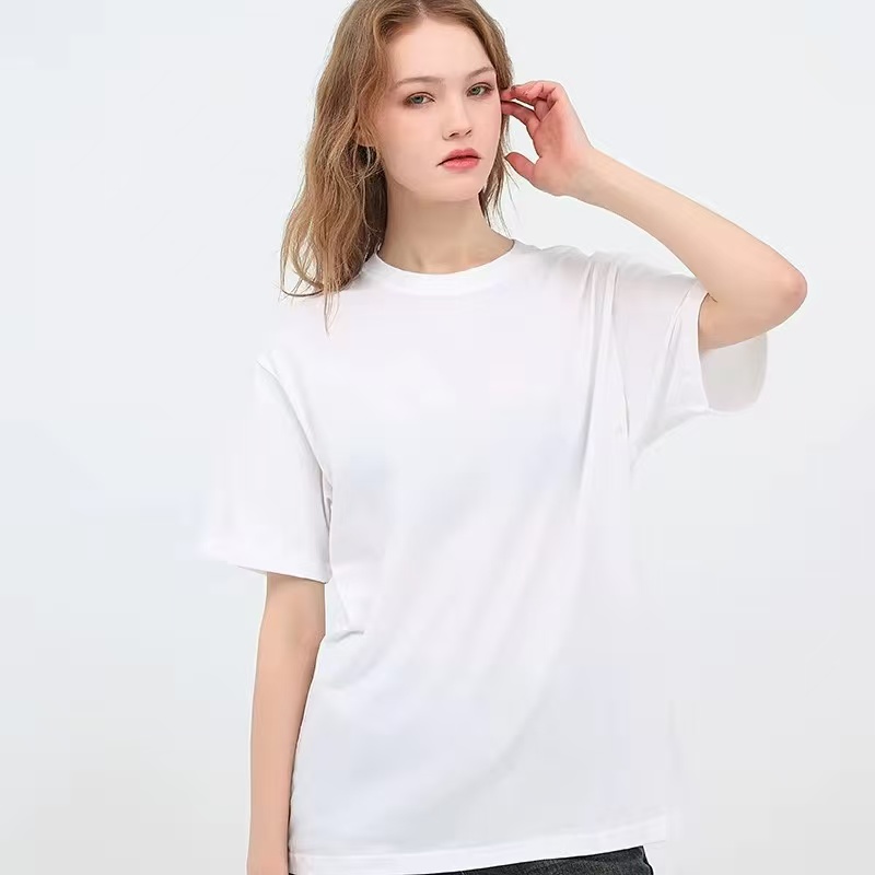 高品質220g純綿アロマセラピーカジュアルオーバーサイズ無地 - Dtg Shirt Blank のレビューと価格