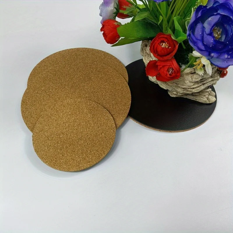 2/4個入り キッチン断熱コルクパッド PPパッド プラスチ - Coaster Sublimation Blank のレビューと価格