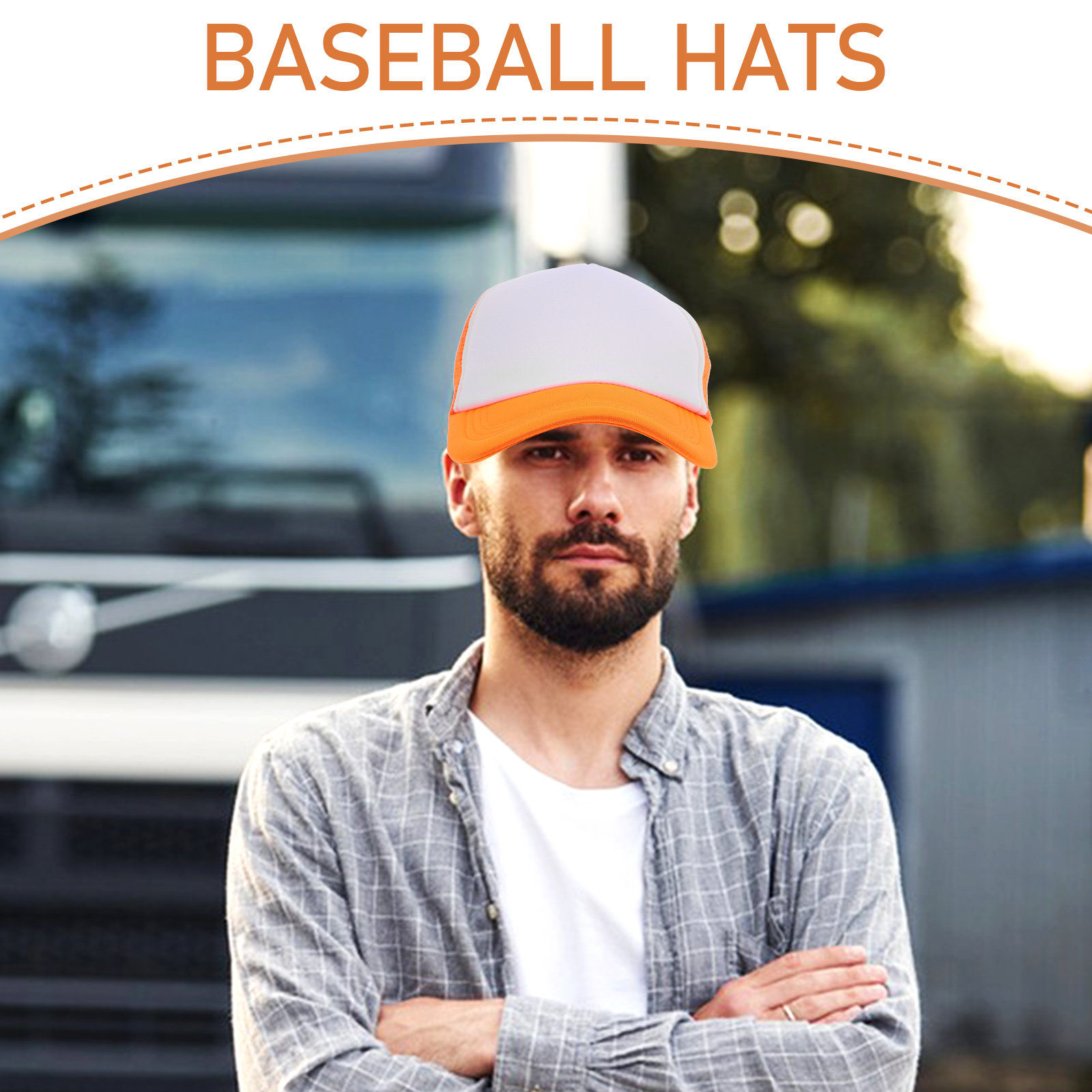 10個入り 熱転写用無地メッシュ野球帽 DIY昇華プリント帽 - Hat Sublimation Blank のレビューと価格