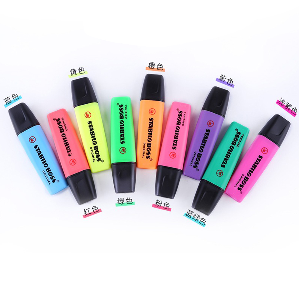 1 個ドイツ Stabilo 蛍光ペン 70 ボス子供はカラ - Stabilo Marker Boss のレビューと価格