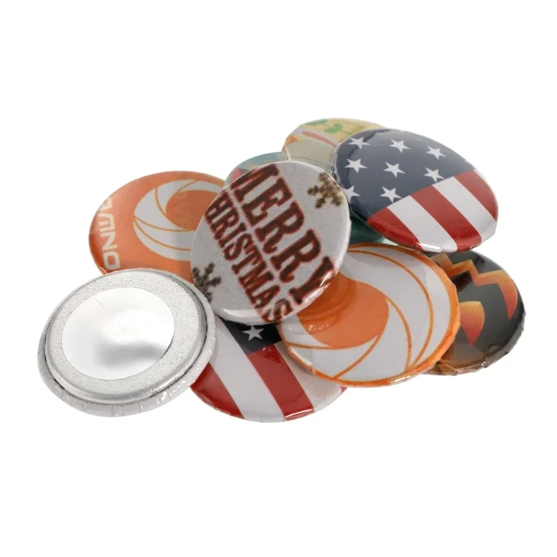 DIY強力磁気冷蔵庫用マグネット、バッジボタン、冷蔵庫のリマ - Button Badge Blank のレビューと価格