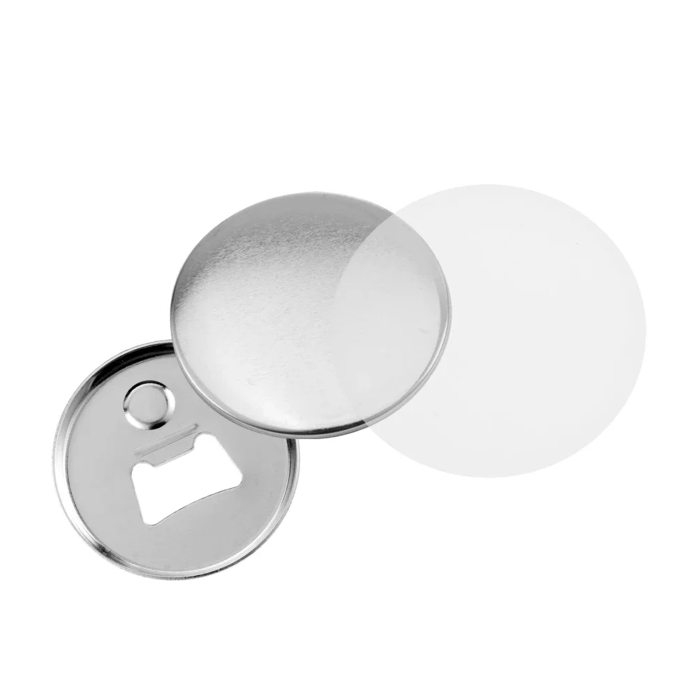 ボタン製造機部品、DIYバッジ素材、キーホルダー付きポータブ - Button Badge Blank のレビューと価格