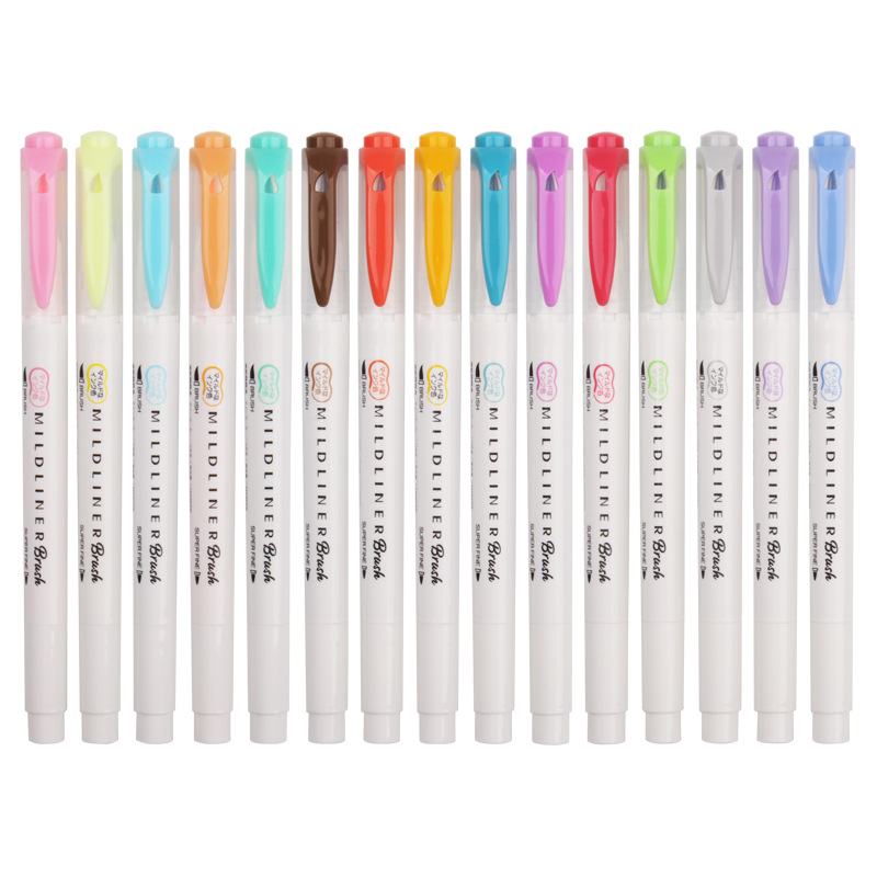 ゼブラマイルドライナー蛍光ペンセット、日本の文房具、両端ソフ - Zebra Pen Sarasa のレビューと価格