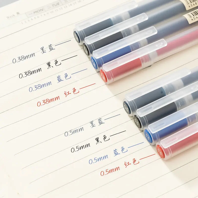 ムジスジェルインクペンセット、オフィスおよびスクールボールペ - Muji Stationery Gel Pen のレビューと価格