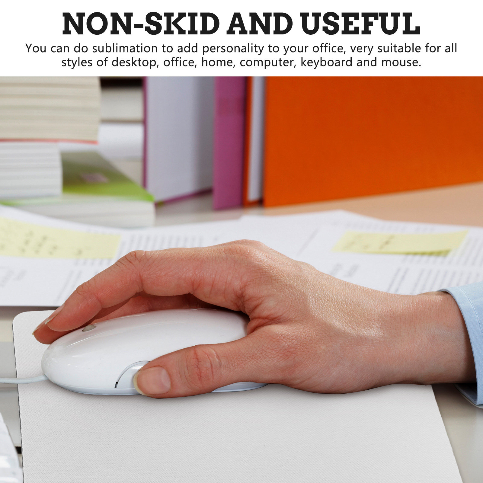 5枚セット 大型昇華プリント用マウスパッド ブランク ゴム布 - Mouse Pad Blank Sublimation のレビューと価格