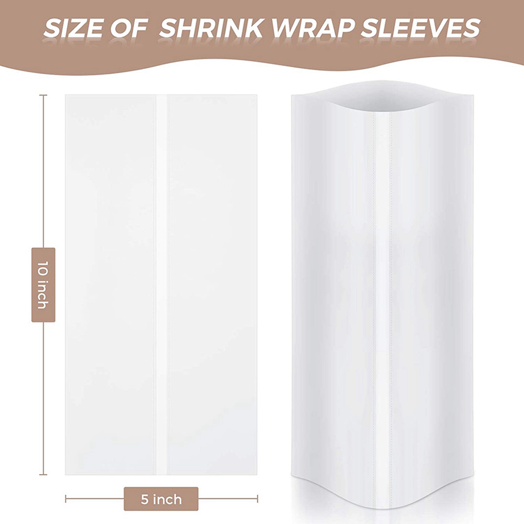 A74E-140個入り昇華型シュリンクフィルム 5X10イン - Sublimation Mug White のレビューと価格