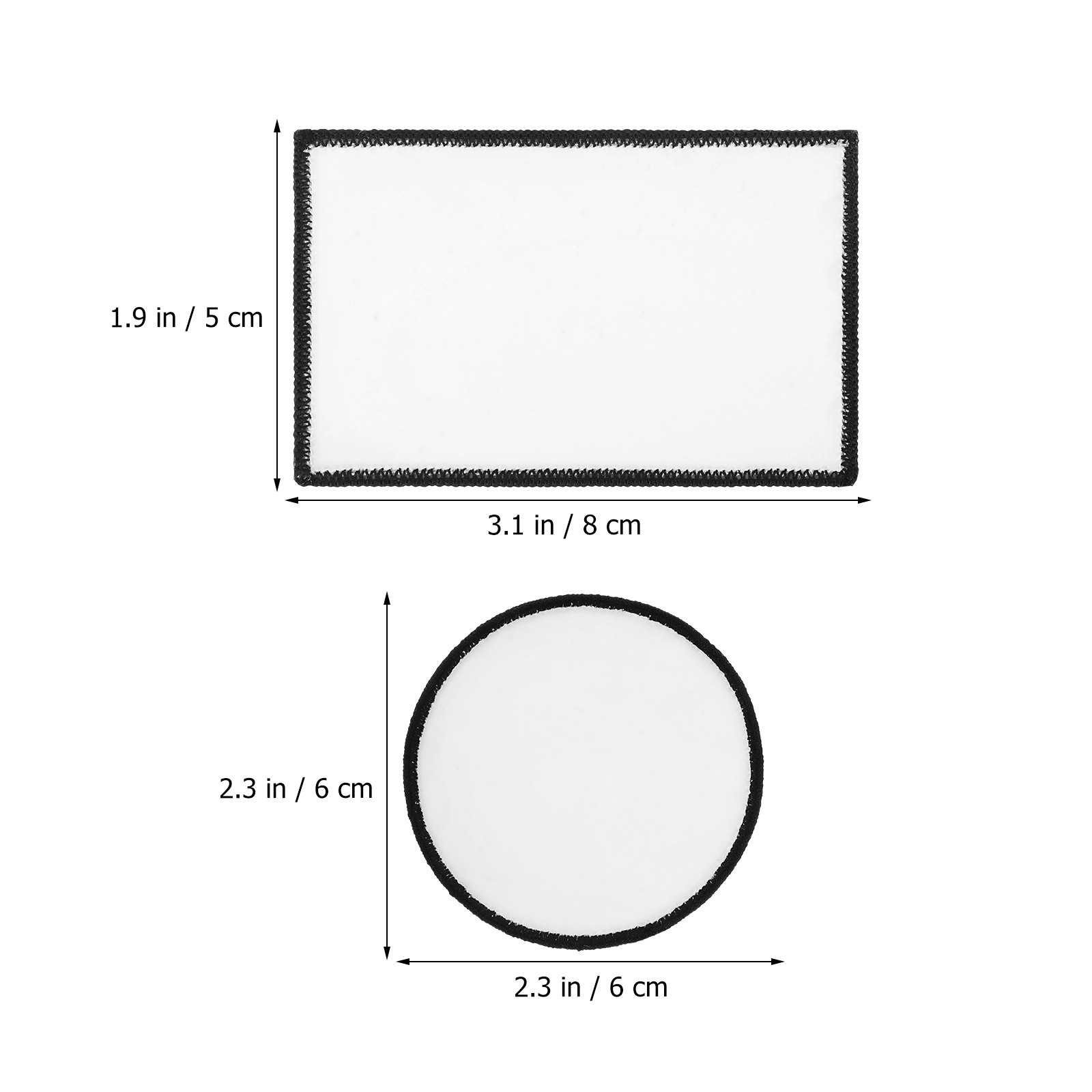 30 個のブランクアイロン接着パッチ、帽子や衣類の修理用昇華 - Hat Sublimation Blank のレビューと価格