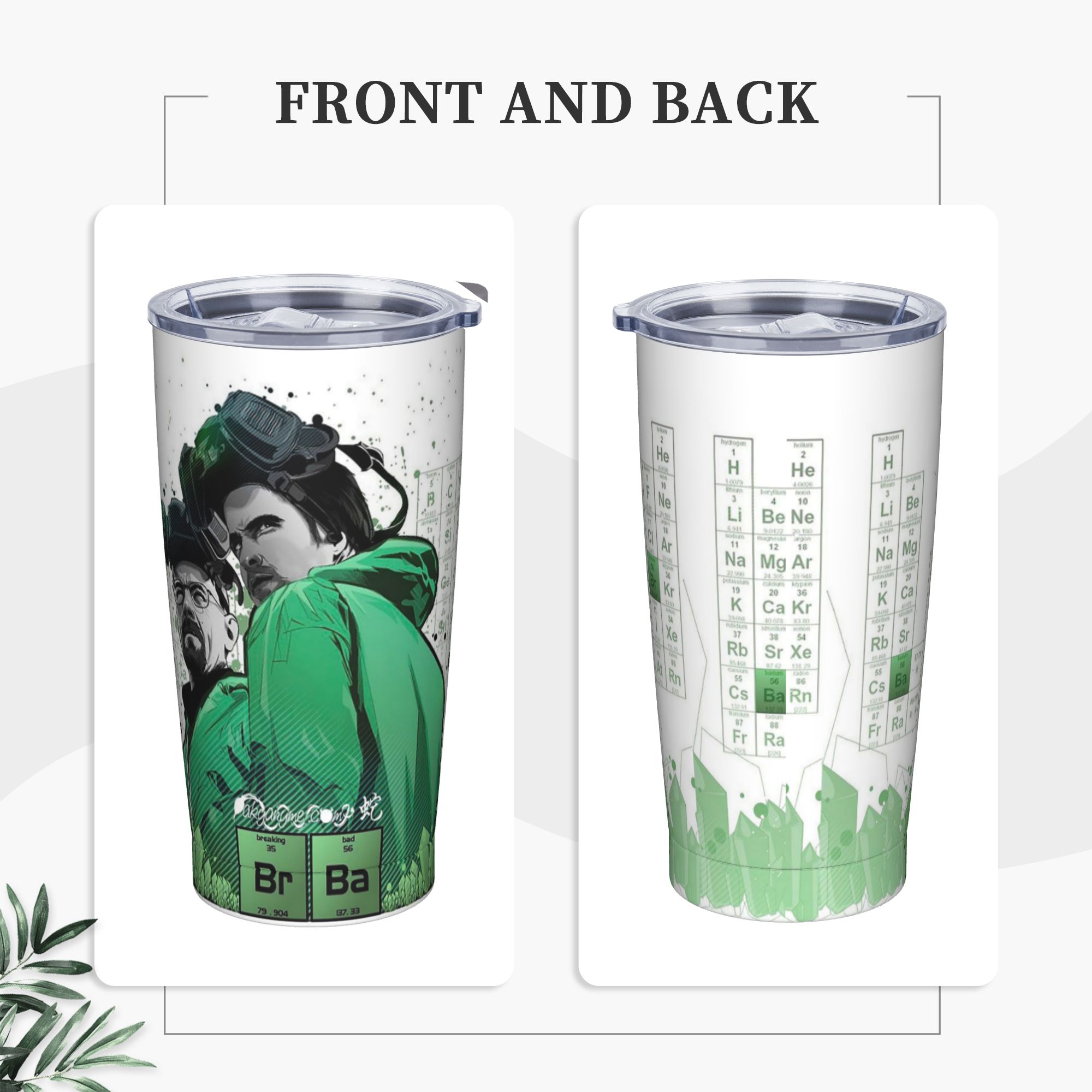 ブレイキング・バッド ウォルター・ホワイト タンブラー 真空 - Tumbler 20Oz White のレビューと価格