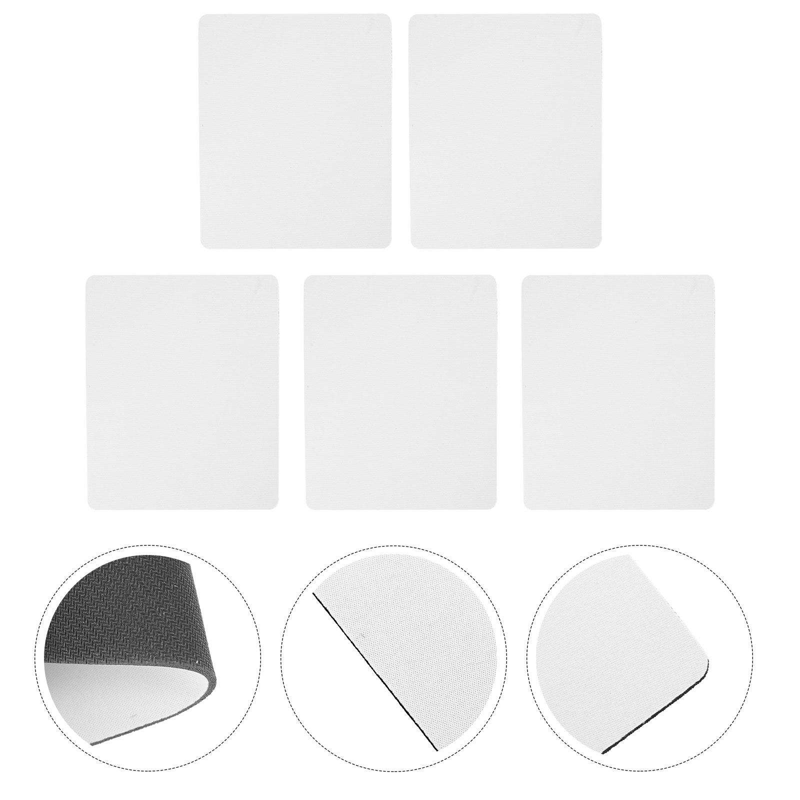 5枚セット昇華印刷用無地マウスパッド、ゴム製滑り止め大型デス - Mouse Pad Blank Sublimation のレビューと価格