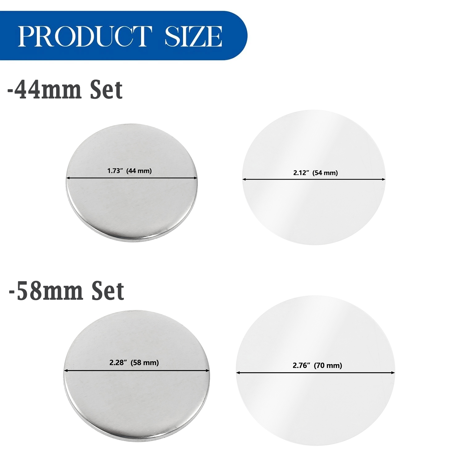 100個入り バッジ材料 ボトルオープナー＆キーホルダー ボ - Button Badge Blank のレビューと価格