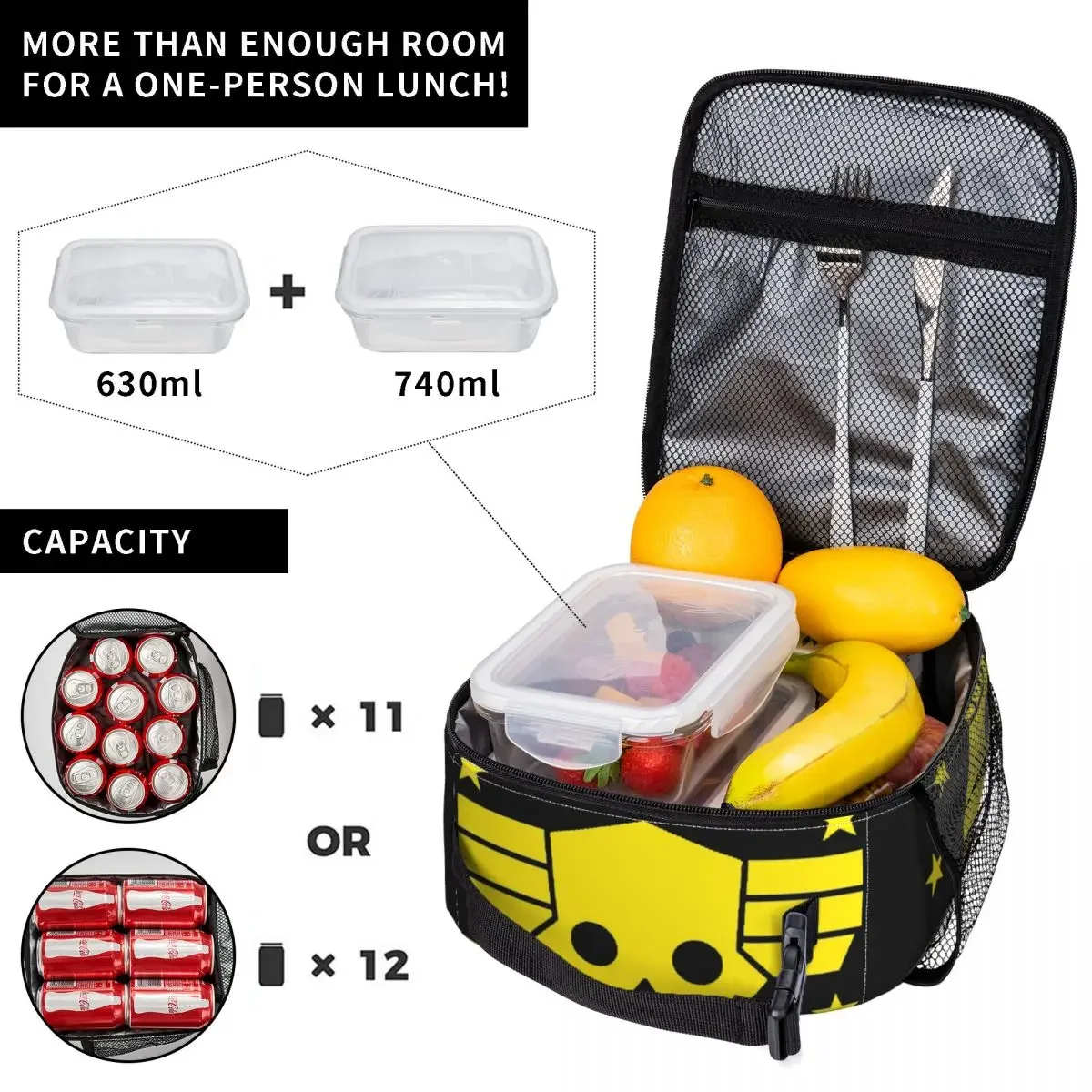 断熱ランチバッグ ヘルドライバーズ 2 ゲームランチボックス - Tote Bag Sublimation のレビューと価格