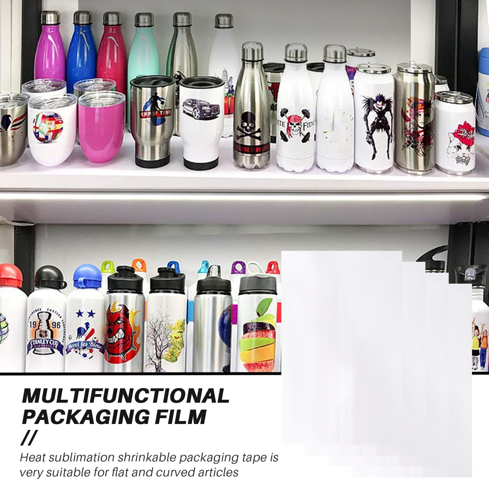AA94-8X12 インチ昇華型シュリンク ラップ スリーブ - Sublimation Mug White のレビューと価格