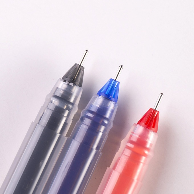 0.5mm 大容量 黒/赤/青インク 無印良品風 文房具 オ - Muji Stationery Gel Pen のレビューと価格