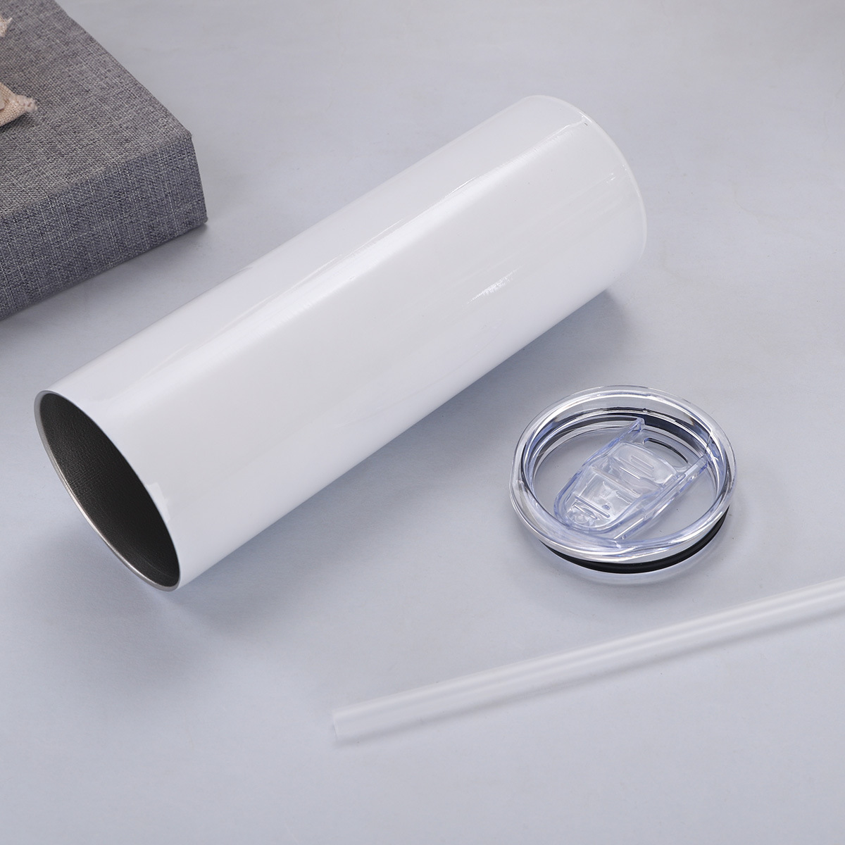 20オンスのストレートカップ、304ステンレス鋼製二重壁真空 - Sublimation Mug White のレビューと価格